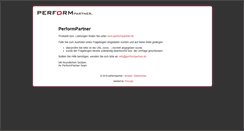Desktop Screenshot of performpartner.net